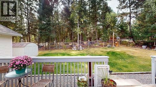5270 Mackay Crescent, 108 Mile Ranch, BC - Outdoor With Deck Patio Veranda