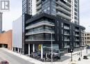 1108B - 60 Charles Street W, Kitchener, ON  - Outdoor With Balcony With Facade 