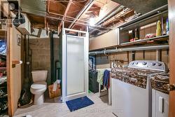 3 piece bath combined with laundry room. - 