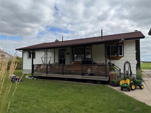 408 Dixie Road, Swan River, MB - Outdoor With Deck Patio Veranda
