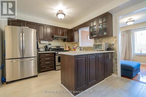 3873 Densbury Drive, Mississauga, ON - Indoor Photo Showing Kitchen With Stainless Steel Kitchen