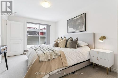 Primary with walk-out to Balcony! - 2 - 80 Eastwood Park Gardens, Toronto, ON - Indoor Photo Showing Bedroom