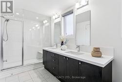 Double Vanities and Oversized Shower - 