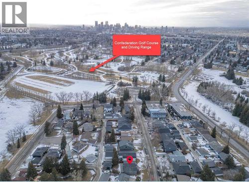3332 Caribou Drive Nw, Calgary, AB - Outdoor With View