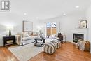 9 James Rowe Drive, Whitby (Williamsburg), ON  - Indoor Photo Showing Living Room With Fireplace 