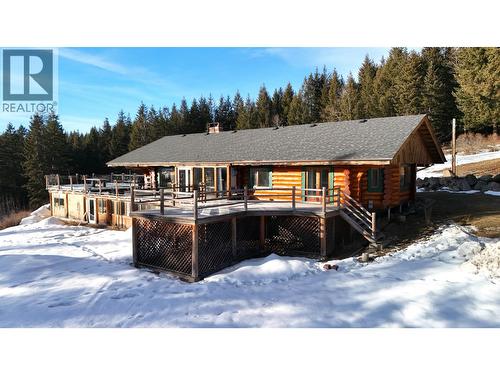 2549 Rose Drive, 150 Mile House, BC - Outdoor With Deck Patio Veranda