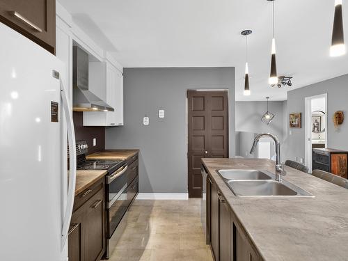 Cuisine - 3540 Rue Nina-Owens, Sherbrooke (Les Nations), QC - Indoor Photo Showing Kitchen With Double Sink