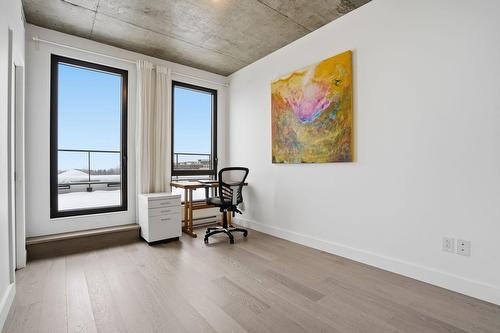Chambre à coucher - 609-75 Rue De Castelnau O., Montréal (Villeray/Saint-Michel/Parc-Extension), QC - Indoor Photo Showing Office