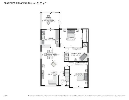 Plan (croquis) - 618 Carré Lemer-St-Germain, Saint-Jérôme, QC - Other