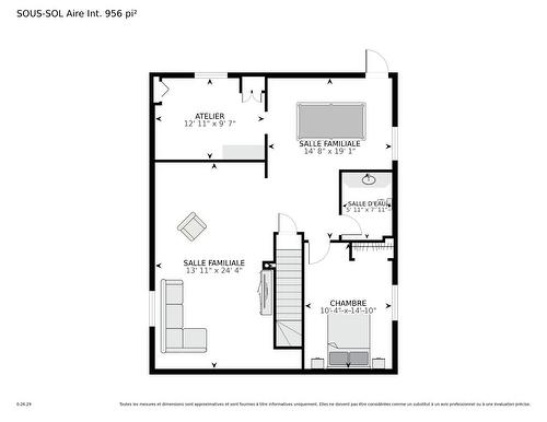 Plan (croquis) - 618 Carré Lemer-St-Germain, Saint-Jérôme, QC - Other