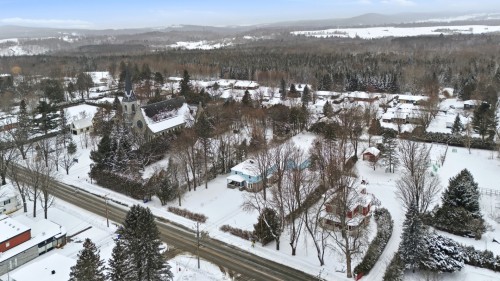 Photo aérienne - 491 Rue Dufferin, Stanstead - Ville, QC - Outdoor With View