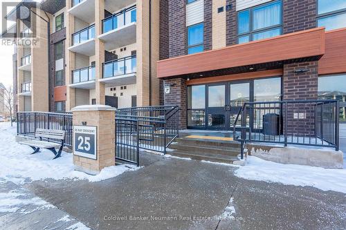 204 - 25 Kay Crescent, Guelph (Pineridge/Westminster Woods), ON - Outdoor With Balcony With Facade