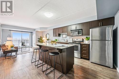 204 - 25 Kay Crescent, Guelph (Pineridge/Westminster Woods), ON - Indoor Photo Showing Kitchen With Stainless Steel Kitchen
