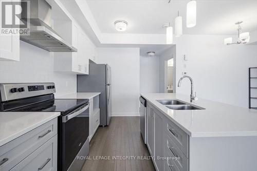 41 Carabiner Private, Ottawa, ON - Indoor Photo Showing Kitchen With Stainless Steel Kitchen With Double Sink With Upgraded Kitchen