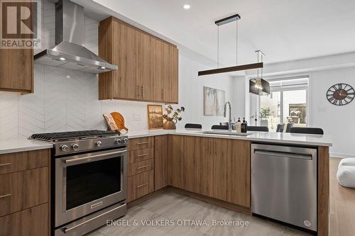 2038 Allegrini Terrace, Ottawa, ON - Indoor Photo Showing Kitchen With Stainless Steel Kitchen With Upgraded Kitchen