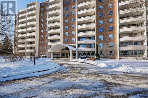 1003 - 365 Geneva Street, St. Catharines (Fairview), ON - Outdoor With Balcony With Facade