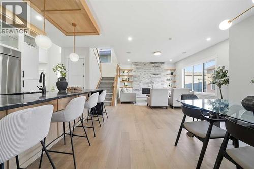425 Watercrest Place, Chestermere, AB - Indoor Photo Showing Dining Room
