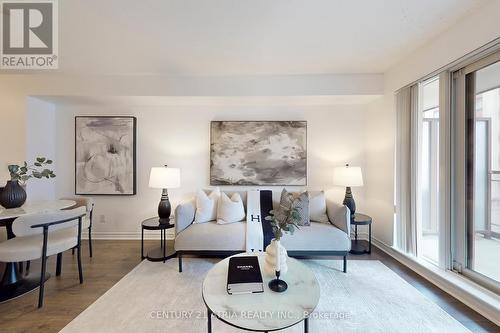 405 - 27 Rean Drive, Toronto, ON - Indoor Photo Showing Living Room