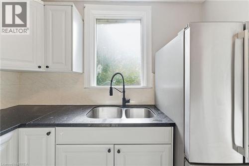 166 Beach Road, Hamilton, ON - Indoor Photo Showing Kitchen With Double Sink