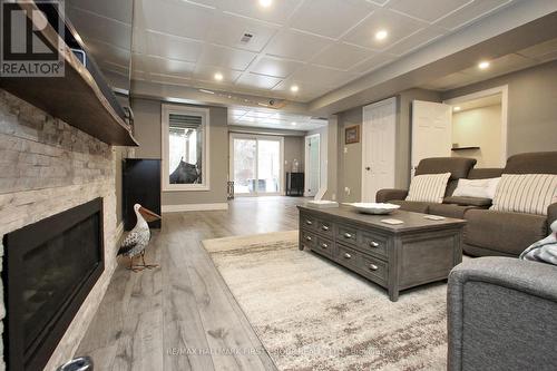 1010 Glenbourne Drive, Oshawa, ON - Indoor With Fireplace