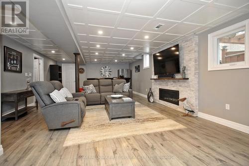 1010 Glenbourne Drive, Oshawa, ON - Indoor With Fireplace