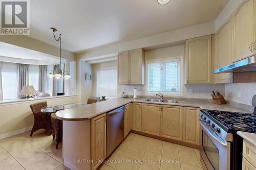 1238 Agram Drive, Oakville, ON - Indoor Photo Showing Kitchen With Double Sink