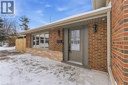 Doorway to property - 