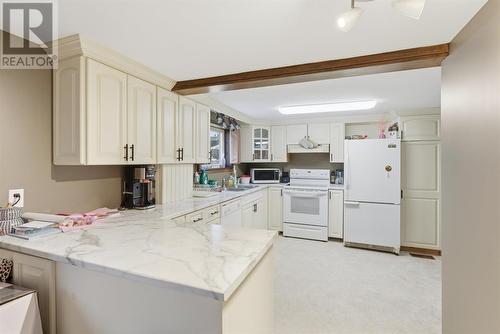 53 Huron Ave, Blind River, ON - Indoor Photo Showing Kitchen With Double Sink