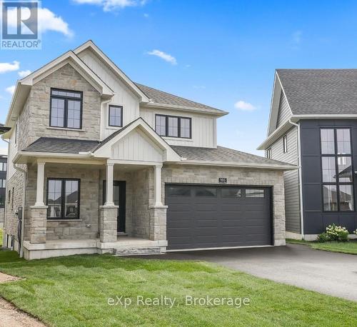 165 Jack'S Way, Wellington North (Mount Forest), ON - Outdoor With Deck Patio Veranda With Facade