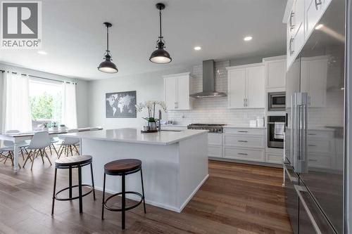 4889 7Th Street W, Claresholm, AB - Indoor Photo Showing Kitchen With Upgraded Kitchen