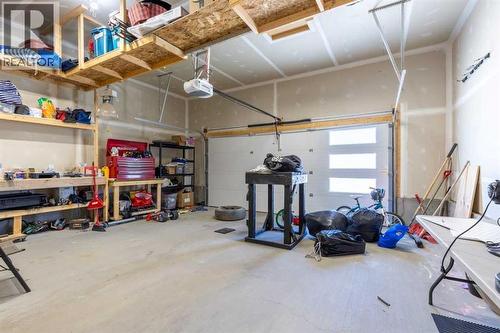 4889 7Th Street W, Claresholm, AB - Indoor Photo Showing Garage