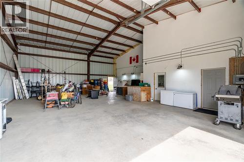 1357 Smithfalls Road, Dawn-Euphemia, ON - Indoor Photo Showing Garage