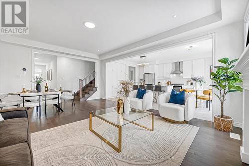 89 Barkerville Drive, Whitby, ON - Indoor Photo Showing Living Room
