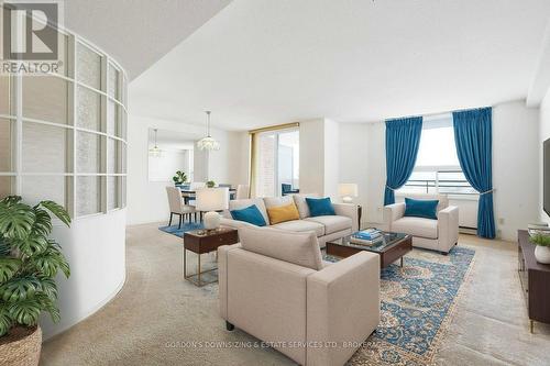 703 - 50 Emmerson Avenue, Ottawa, ON - Indoor Photo Showing Living Room