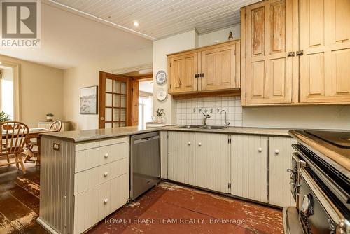 3651 Burritts Rapids Road, Ottawa, ON - Indoor Photo Showing Kitchen With Double Sink