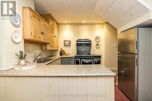 3651 Burritts Rapids Road, Ottawa, ON - Indoor Photo Showing Kitchen With Double Sink