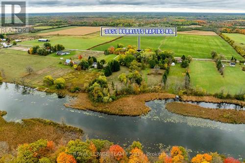 3651 Burritts Rapids Road, Ottawa, ON - Outdoor With Body Of Water With View