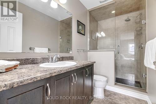 Private ensuite with glass shower - 1855 Maple Grove Road, Ottawa, ON - Indoor Photo Showing Bathroom