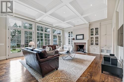 190 Donnelly Drive, Mississauga, ON - Indoor Photo Showing Other Room With Fireplace