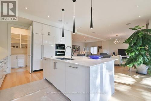 1456 Applewood Road, Mississauga, ON - Indoor Photo Showing Kitchen With Double Sink With Upgraded Kitchen