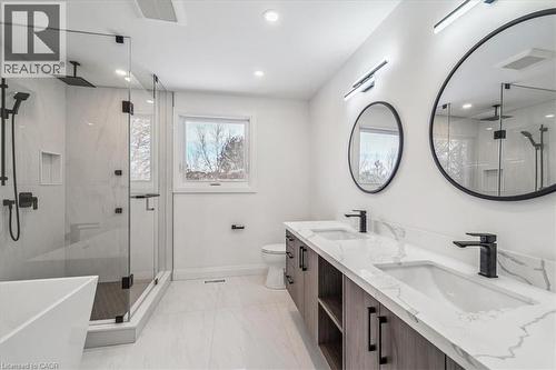 Primary Ensuite - 82 Marilyn Street, Caledon East, ON - Indoor Photo Showing Bathroom