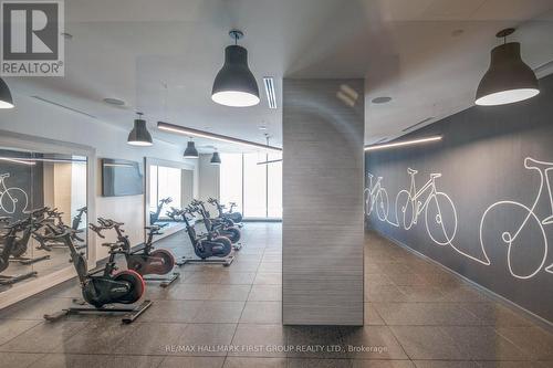Spin Room - 202 - 2545 Simcoe Street N, Oshawa (Windfields), ON - Indoor Photo Showing Gym Room
