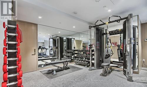 505 - 88 Cumberland Street, Toronto, ON - Indoor Photo Showing Gym Room