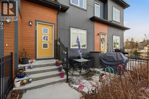 95 Sage Bluff Gate Nw, Calgary, AB - Outdoor With Deck Patio Veranda With Exterior