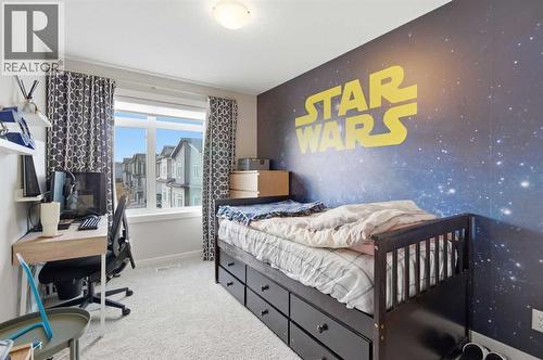 95 Sage Bluff Gate Nw, Calgary, AB - Indoor Photo Showing Bedroom