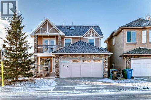 1156 Sherwood Boulevard Nw, Calgary, AB - Outdoor With Facade