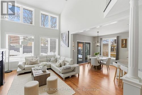 199 Samac Court, Oshawa (Samac), ON - Indoor Photo Showing Living Room With Fireplace
