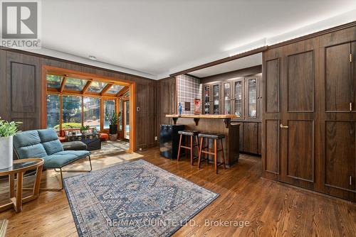 Ambient wood-pannelled bar. - 22 Forest Hill Crescent, Belleville (Belleville Ward), ON - Indoor