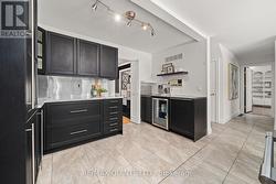 Ample storage, separate coffee bar. - 