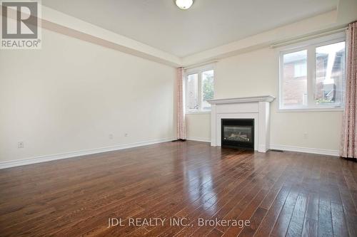 21 Wozniak Crescent, Markham, ON - Indoor Photo Showing Living Room With Fireplace
